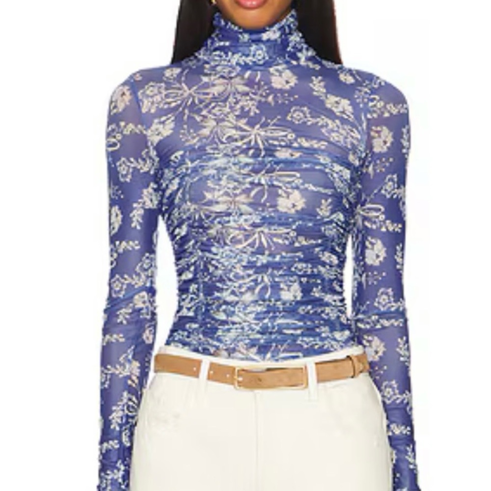 The Free People x Intimately FP Under It All Printed Bodysuit